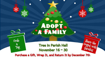 The “Adopt a Family” giving tree November 16 – 30th Featured Image