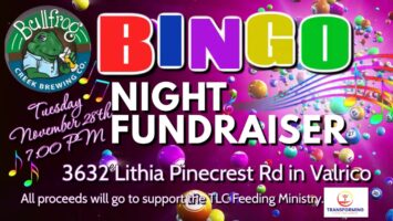 Music Bingo Fundraiser at Bullfrog Creek Brewing Co. November 28 – 7:00 PM Featured Image