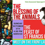 The Blessing of the Animals, Sunday, October 5th at 4:00 p.m. Thumbnail