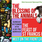 The Blessing of the Animals October 4th at 4:00 p.m. Thumbnail