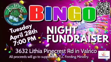 TLC Music Bingo at Bullfrog Creek Brewing on April 28th, 7:00 -9:00 PM Featured Image