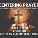 Centering Prayer on Thursdays, 2:00 – 3:00 PM Thumbnail