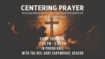 Centering Prayer on Thursdays, 2:00 – 3:00 PM Featured Image