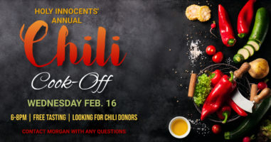 Chili Cook-Off, Wednesday, February 16th, 6-8 PM Featured Image
