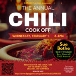 Chili Cook-Off, Wednesday, February 1st, 6-8 PM Thumbnail