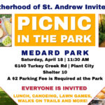 Churchwide Spring Cookout April 18th, 11:30 a.m. – 3:00 p.m. Thumbnail