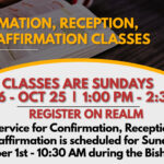Confirmation, Reception and Reaffirmation Classes Thumbnail