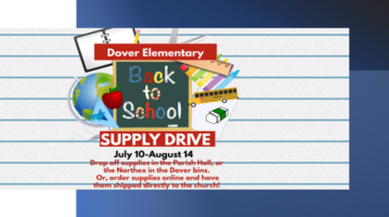 Dover Elementary Back to School Supply Drive Featured Image