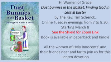 H.I. Women of Grace-Dust bunnies in the Basket: Finding God in Lent & Easter Featured Image