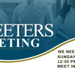 Greeters Meeting – Sunday, September 6th at 12:30 p.m. Thumbnail
