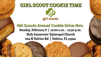Girl Scout Drive-Thru Cookie Sale Feb 8th, 10 AM – 12:30 PM Featured Image