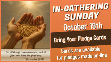 In-Gathering Sunday October 19th, Both Services Featured Image