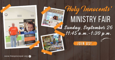 Ministry Fair Sunday, Sept. 26 Featured Image