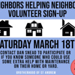 Neighbors Helping Neighbors March 18th Thumbnail