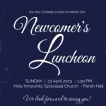 Newcomer’s Luncheon April 23rd 1:30-3:30 PM Thumbnail