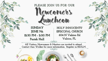 Newcomers Luncheon – Sunday, June 7th, 12:30-2:00 PM Featured Image