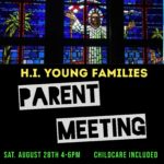 Young Families Parent Meeting Saturday, Aug. 28th Thumbnail