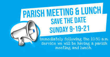 Parish Meeting with Lunch Featured Image