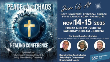 Peace out of Chaos Healing Conference – November 14th & 15th Featured Image