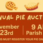 Annual Pie Auction – Sunday, November 23rd, 9:00 a.m. – 10:30 a.m. Thumbnail