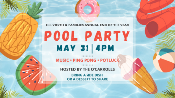 Annual End of Year Pool Party May 31st Featured Image