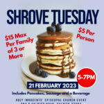 Shrove Tuesday Pancake Dinner 2/21 Thumbnail