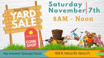 Yard Sale Fundraiser Sponsored by Scout Troops 109 & 901 Featured Image