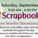 Scrapbooking Fundraiser, Sept 20th 9 AM – 4 PM Thumbnail