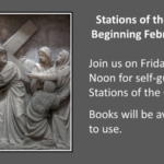 Stations of the Cross. Starting Friday, February 24th from Noon until 2:00 PM Thumbnail