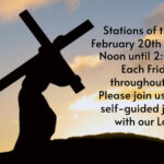 Stations of the Cross – February 20th – April 3rd Noon – 2:00 p.m. Thumbnail