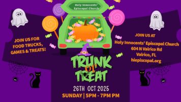 Trunk or Treat Sunday Oct 26th 5 – 7 PM Featured Image