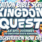 Vacation Bible School June 22nd – 26th. Registration is open. Thumbnail