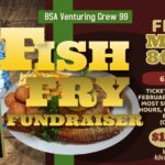 Fish Fry Fundraiser, Friday, March 8th, 6 – 8 PM. Benefits the BSA Venturing Crew 99 Thumbnail