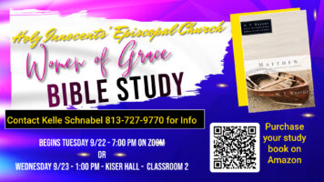 Fall Women’s Bible Study: September 22nd – November 24th Featured Image
