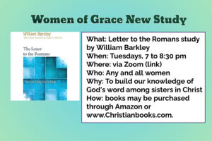 Holy Innocents’ Women of Grace – New Study July 11th – September 19th Featured Image