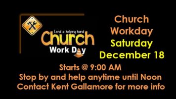 Church Workday 12/18 Featured Image