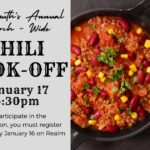 Annual Chili Cook-Off Wednesday, January 17, 2024, 6:30 pm – 8:00 pm Thumbnail