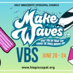 Free Vacation Bible School – Make Waves- June 20-24, 2022 Registration is now open Thumbnail